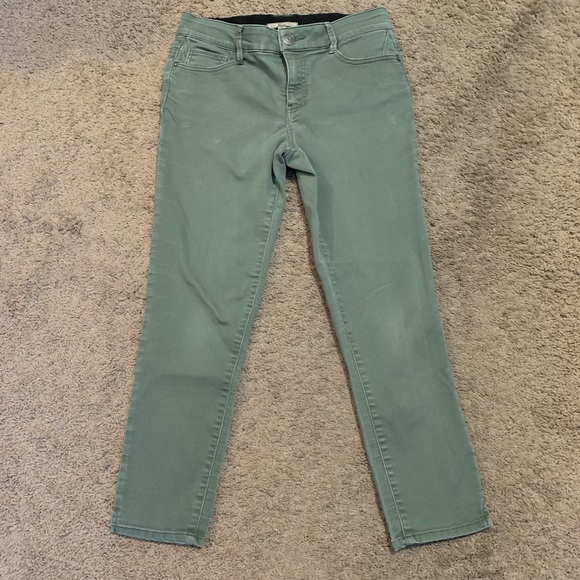 Bass Denim - Bass Green Skinny Jeans 8